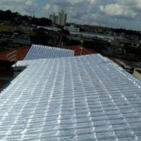Reparo de infiltração em telhado